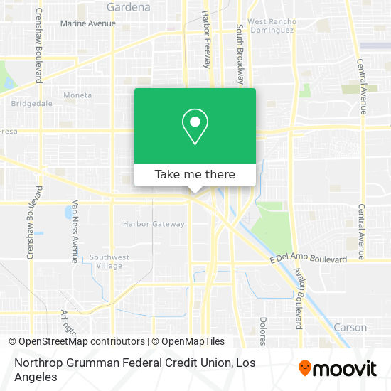 Northrop Grumman Federal Credit Union map