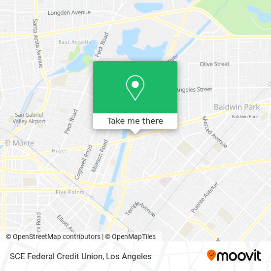 SCE Federal Credit Union map