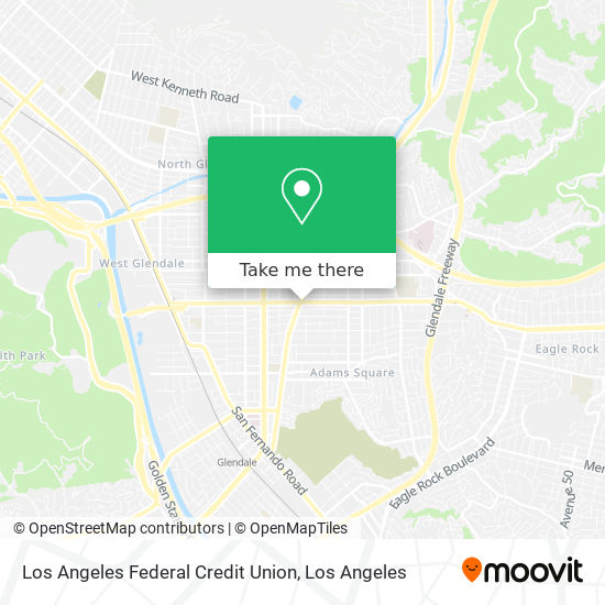 Los Angeles Federal Credit Union map