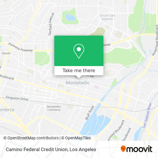 Camino Federal Credit Union map