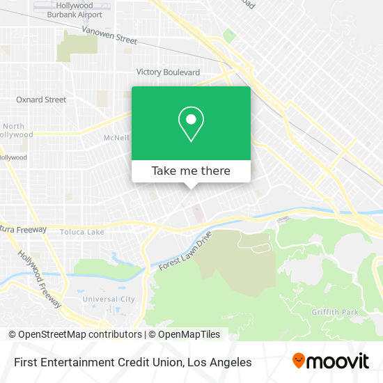 Mapa de First Entertainment Credit Union