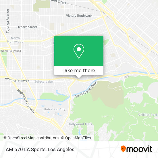 Mapa de AM 570 LA Sports