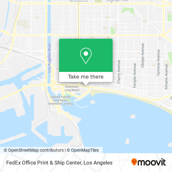 FedEx Office Print & Ship Center map