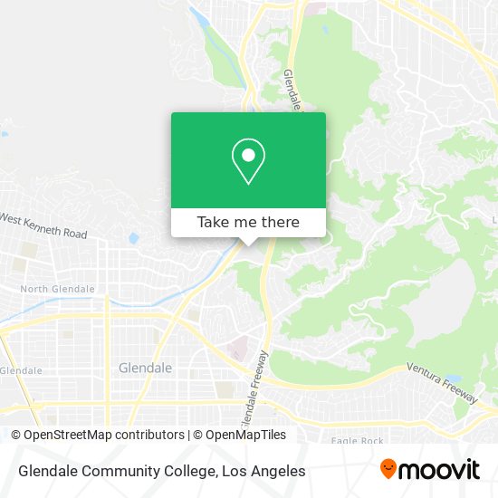 Glendale Community College map