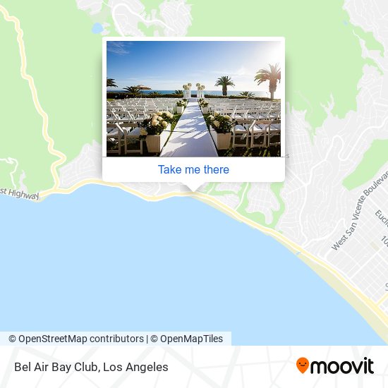 How to get to Bel Air Bay Club in Pacific Palisades, La by Bus or Light  Rail?