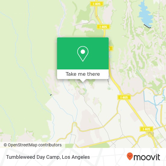 Tumbleweed Day Camp map