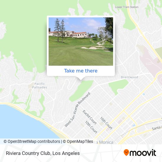 Mapa de Riviera Country Club