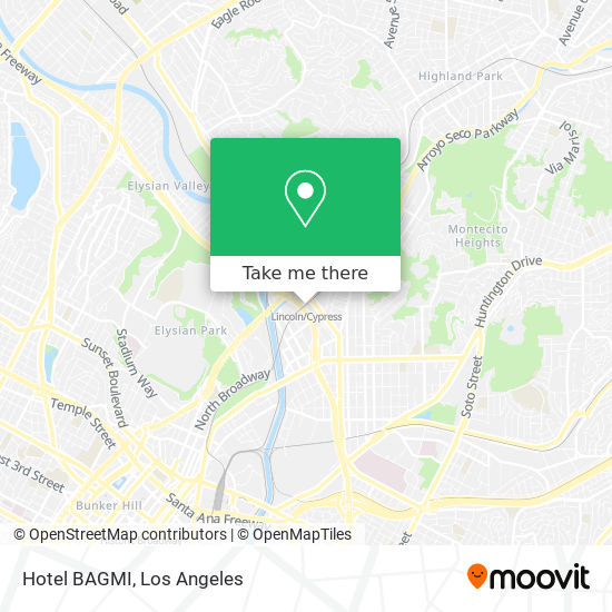 Hotel BAGMI map