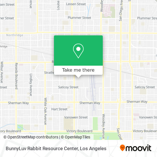 BunnyLuv Rabbit Resource Center map