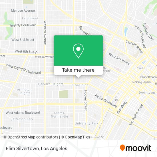 Elim Silvertown map