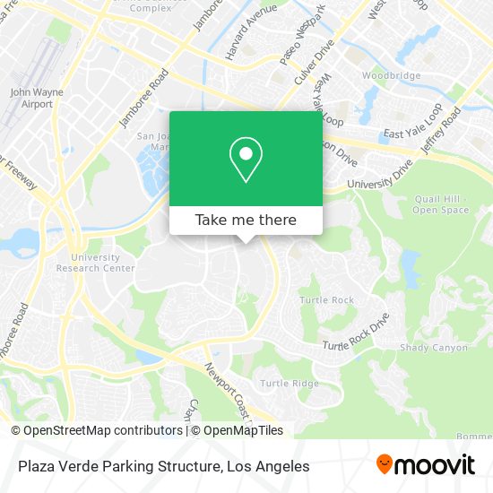 Plaza Verde Parking Structure map