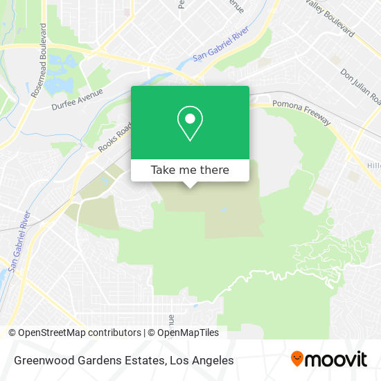 Greenwood Gardens Estates map