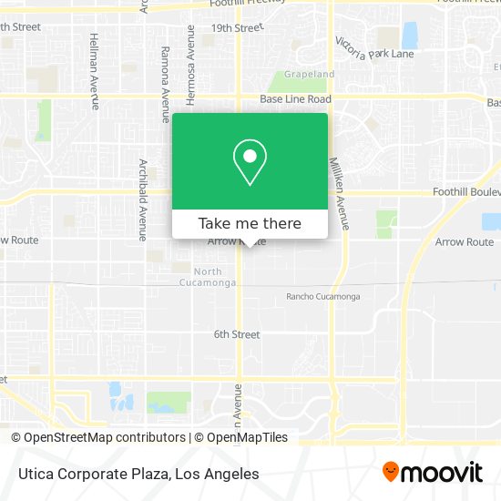 Utica Corporate Plaza map