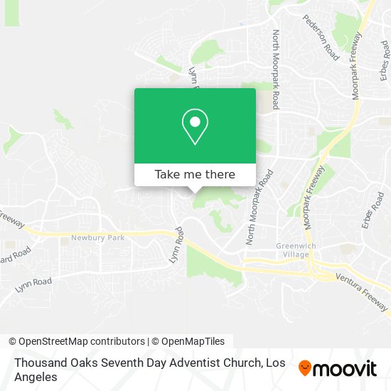 Mapa de Thousand Oaks Seventh Day Adventist Church