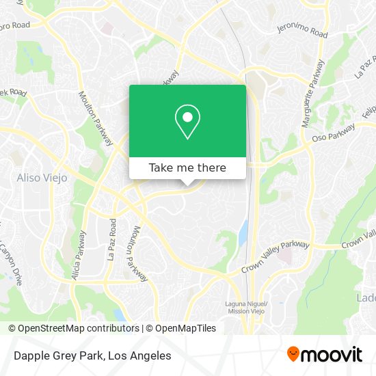 Mapa de Dapple Grey Park