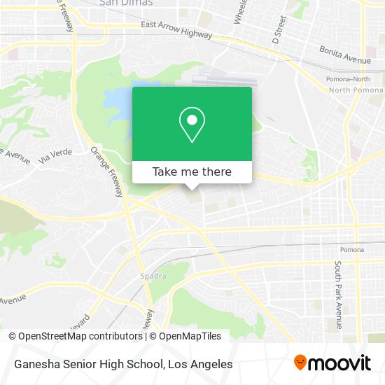 Ganesha Senior High School map