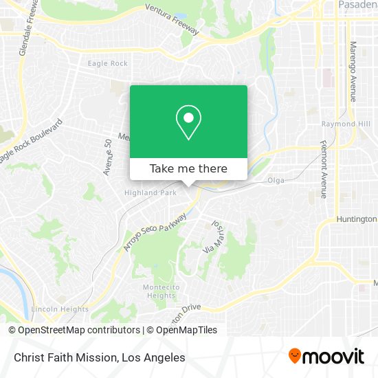 Christ Faith Mission map