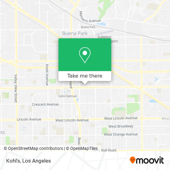 Kohl's map