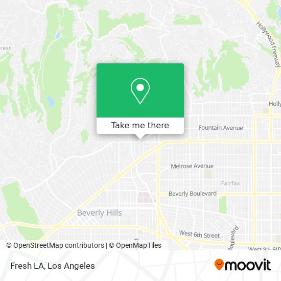 Fresh LA map