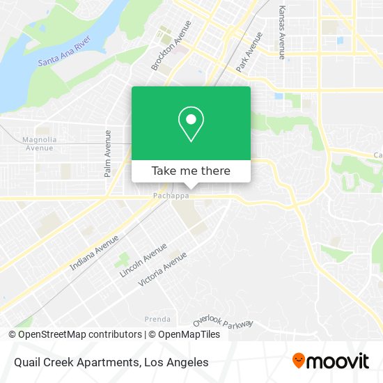 Quail Creek Apartments map