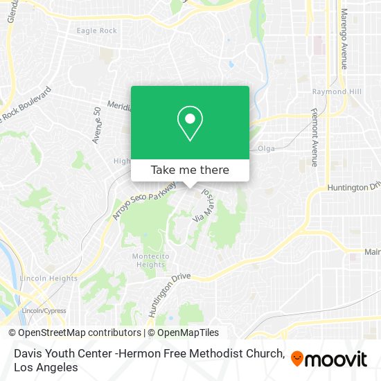 Mapa de Davis Youth Center -Hermon Free Methodist Church