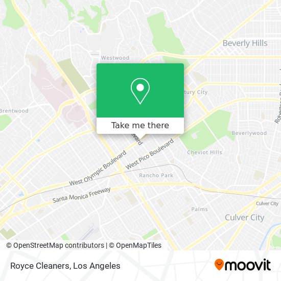 Royce Cleaners map