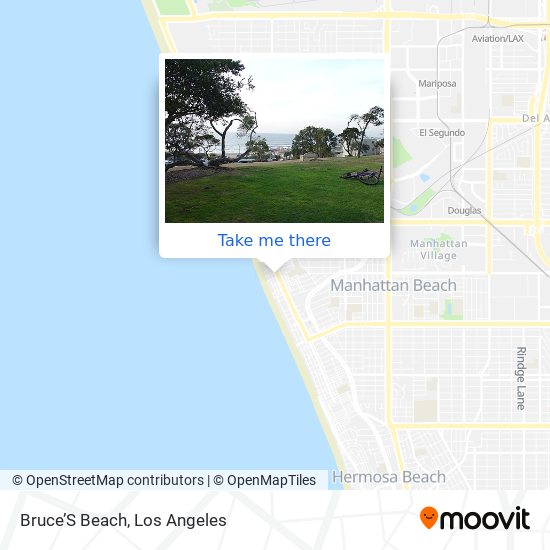 Bruce’S Beach map