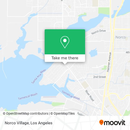 Norco Village map