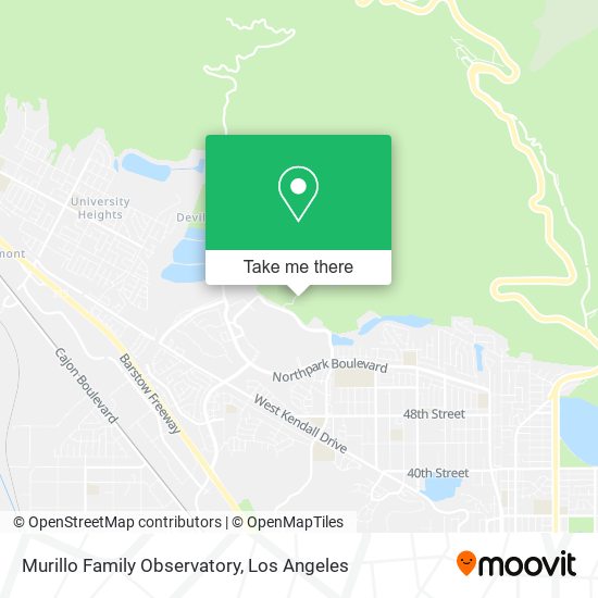 Murillo Family Observatory map