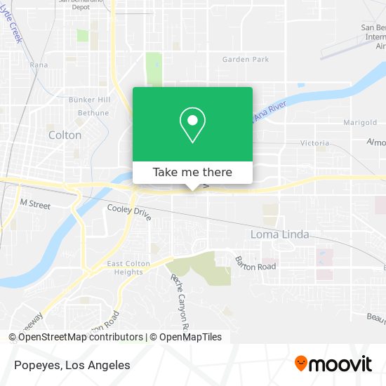 Popeyes map