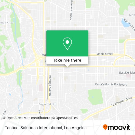 Mapa de Tactical Solutions International