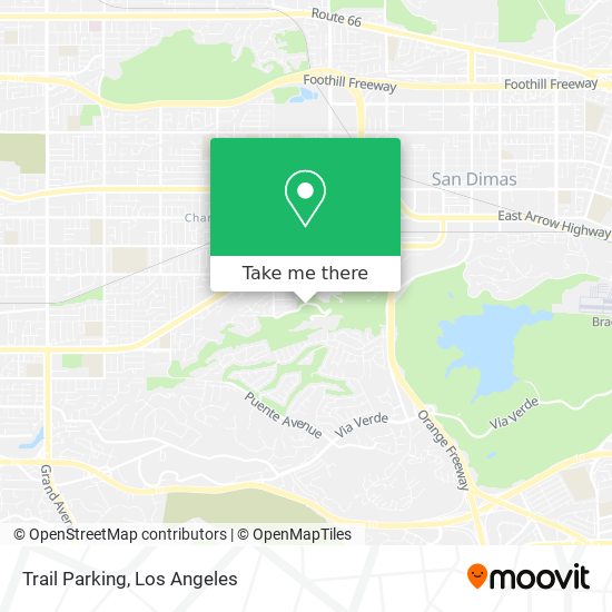 Trail Parking map
