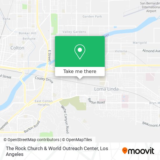 The Rock Church & World Outreach Center map