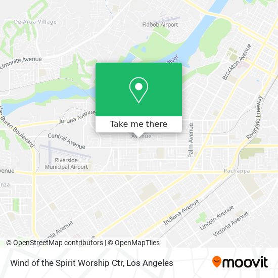 Wind of the Spirit Worship Ctr map