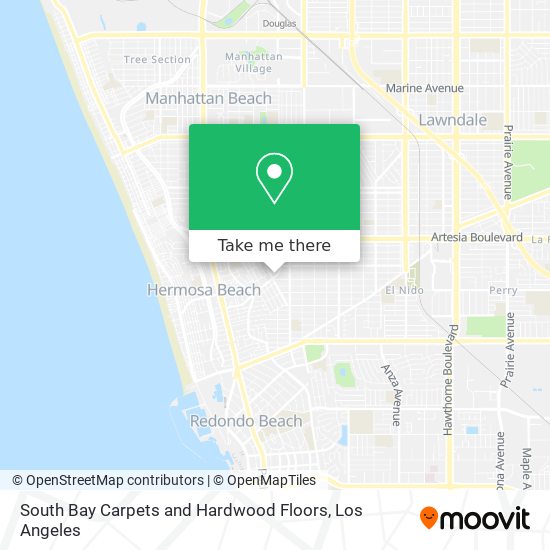 Mapa de South Bay Carpets and Hardwood Floors