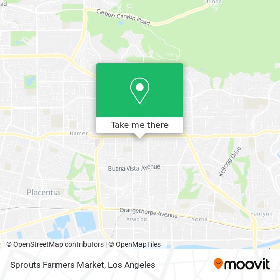 Sprouts Farmers Market map