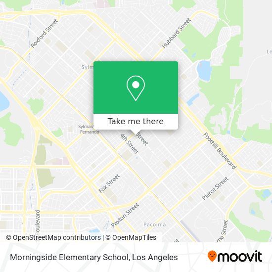 Morningside Elementary School map