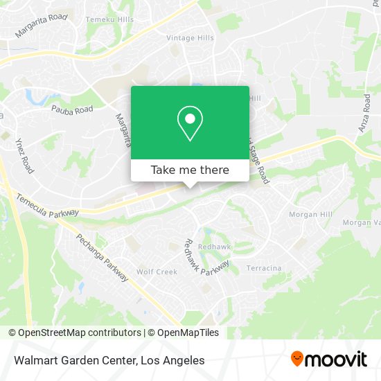 Walmart Garden Center map