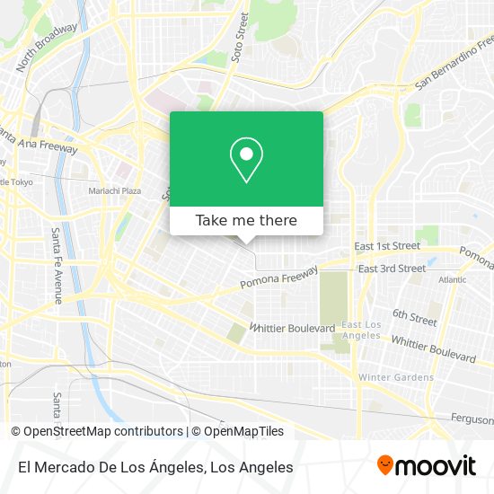 El Mercado De Los Ángeles map