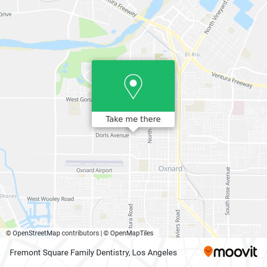 Mapa de Fremont Square Family Dentistry