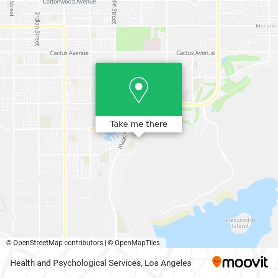 Health and Psychological Services map