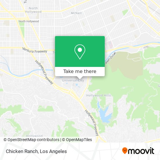 Mapa de Chicken Ranch