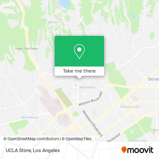 UCLA Store map