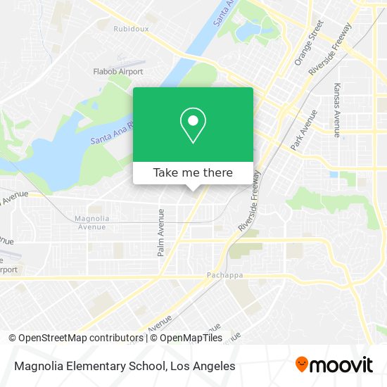 Mapa de Magnolia Elementary School