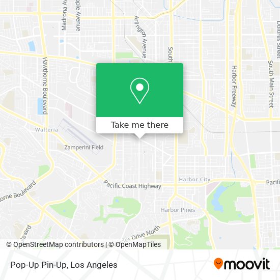 Pop-Up Pin-Up map