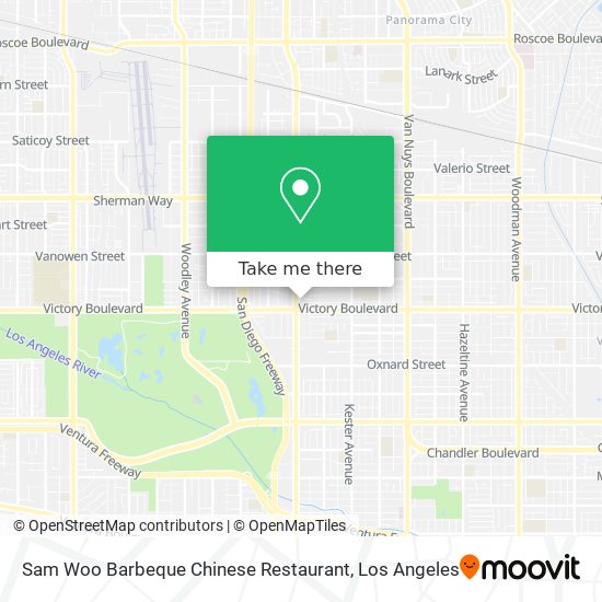 Mapa de Sam Woo Barbeque Chinese Restaurant