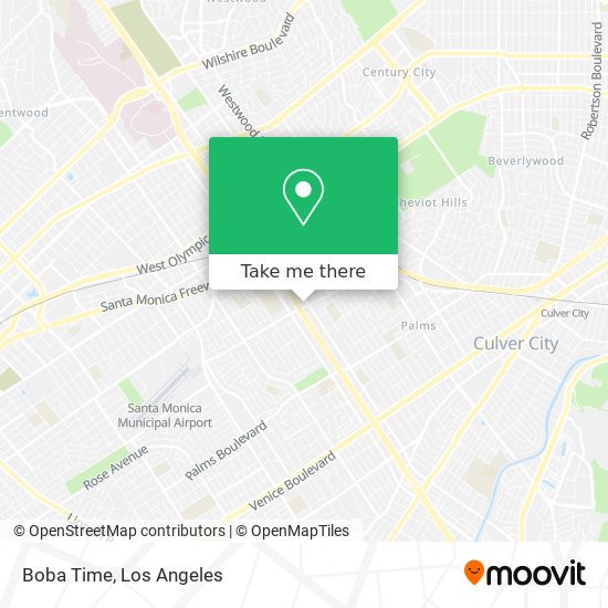 Boba Time map