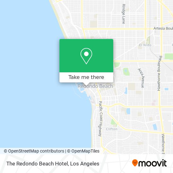 Mapa de The Redondo Beach Hotel