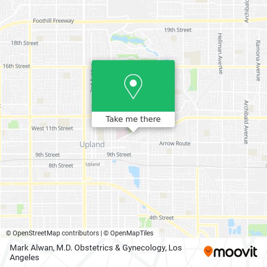 Mark Alwan, M.D. Obstetrics & Gynecology map