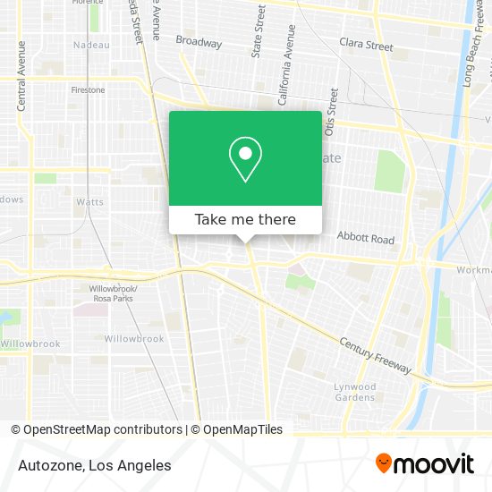 Autozone map